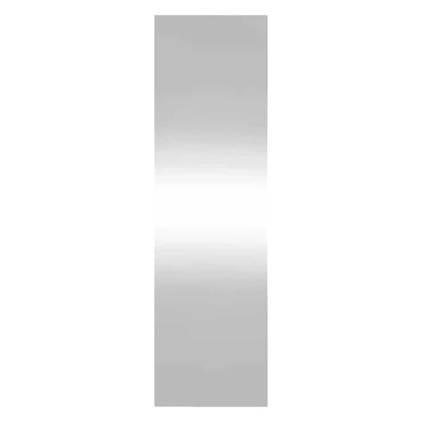 vidaXL Väggspegel 30x100 cm glas rektangulär Silver
