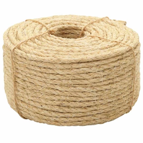 vidaXL Rep 100% sisal 8 mm 100 m