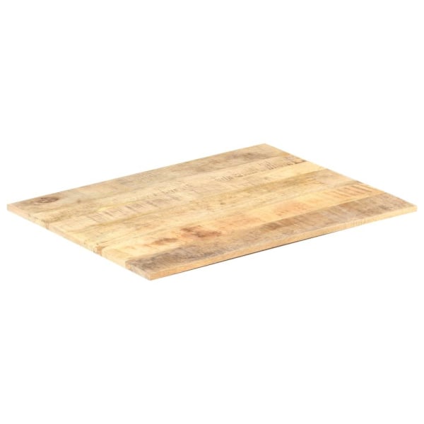 vidaXL Bordsskiva i massivt mangoträ 15-16 mm 90x60 cm Brun