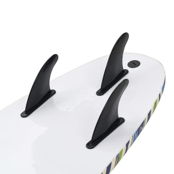 vidaXL Surfbräda 170 cm löv multifärg