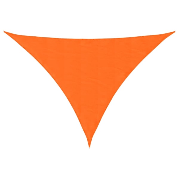 vidaXL Solsegel oxfordtyg trekantigt 5x7x7 m orange Orange