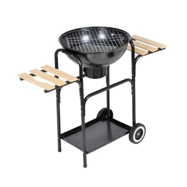 vidaXL Klotgrill Louisiana ø44 cm Svart