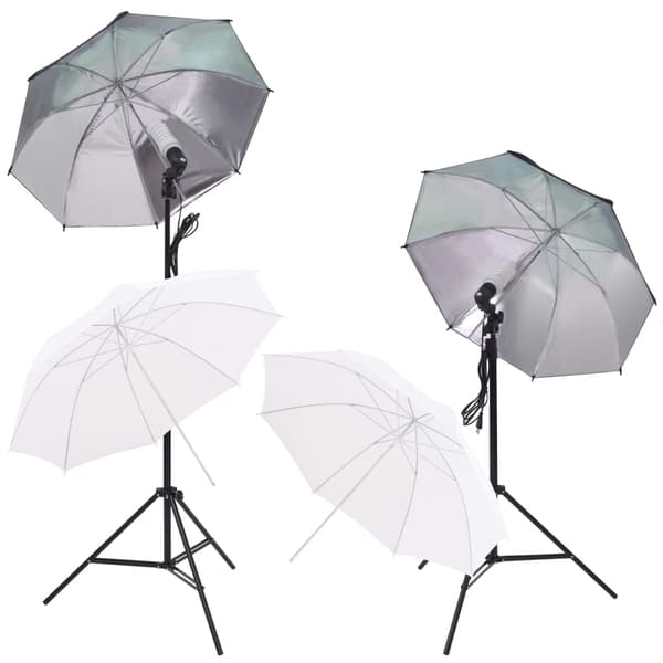 vidaXL Studiobelysning för fotografering multifärg