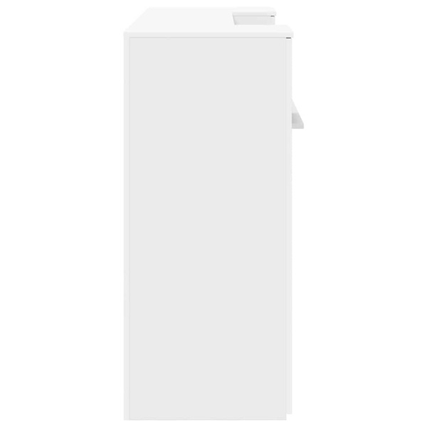 vidaXL Receptionsdisk vit 180x50x103,5 cm konstruerat trä Vit