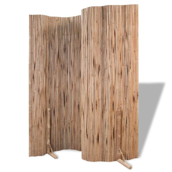vidaXL Rumsavdelare bambu 180x180 cm Brun
