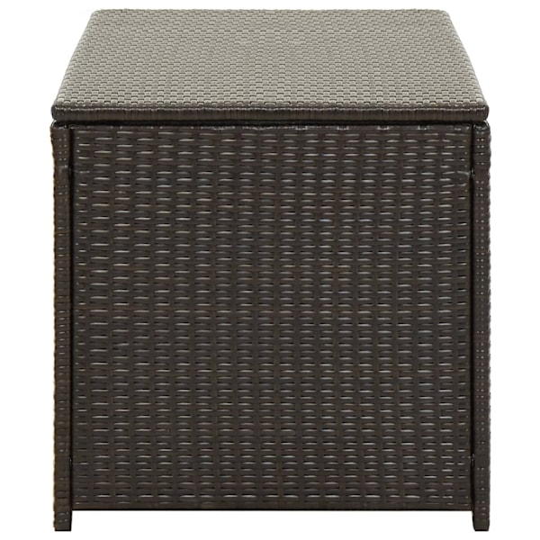 vidaXL Dynbox konstrotting 100x50x50 cm brun Brun
