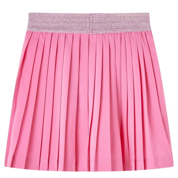 vidaXL Plisserad kjol för barn rosa 92 Rosa