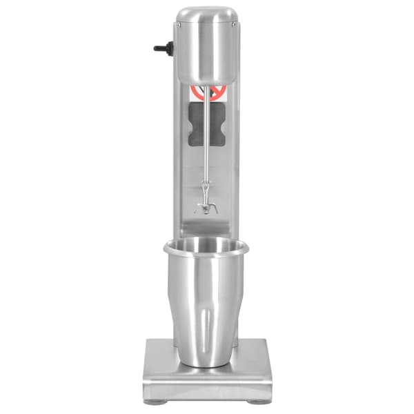 vidaXL Milkshakeblender rostfritt stål 1 L Silver
