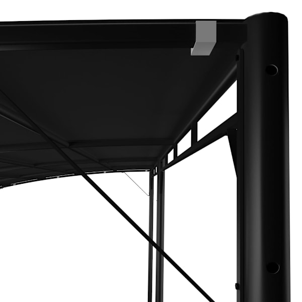 vidaXL Paviljong 6x3x2,55 m antracit Antracit