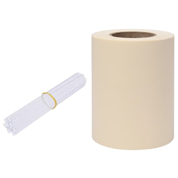 vidaXL Insynsskyddslist PVC 35x0,19 m krämfärgad Kräm