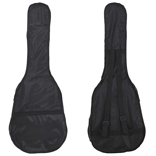 vidaXL Klassisk gitarr för nybörjare 8 delar svart 1/2 34" Svart