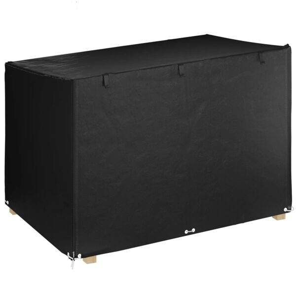 vidaXL Överdrag för hammock 12 öljetter 215x150x130/150 cm polyeten Svart