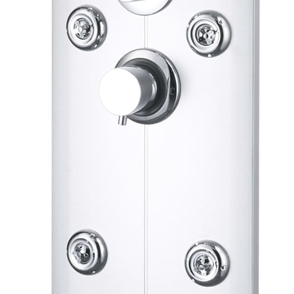vidaXL Duschpanel 25x43x120 cm silver