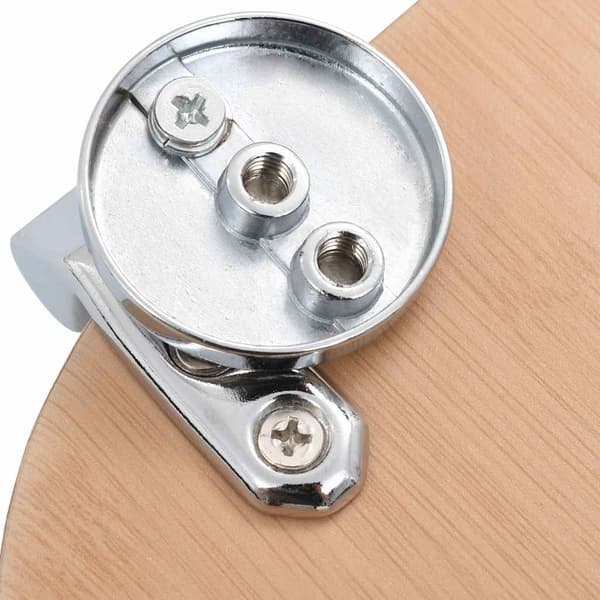 vidaXL Toalettsits med lock MDF bambudesign Brun