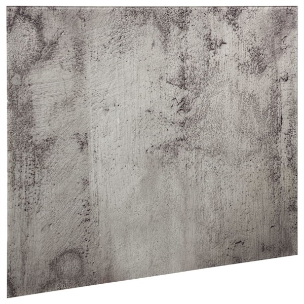 vidaXL Magnetisk glastavla väggmonterad 50x50 cm grå