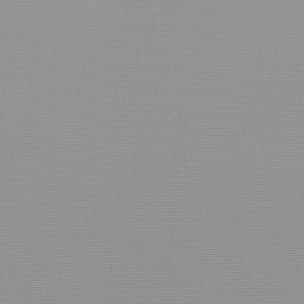 vidaXL Bänkdyna för trädgården grå 180x(50+50)x7 cm oxfordtyg grå