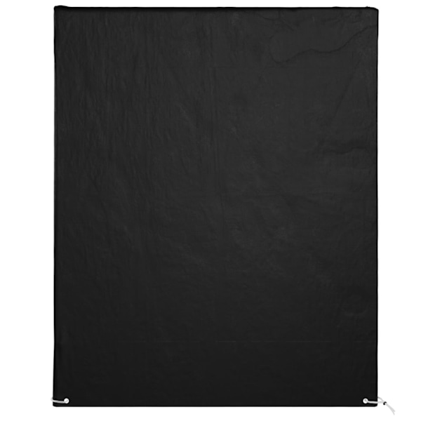 vidaXL Överdrag för hammock 12 öljetter 220x177x220 cm polyeten Svart