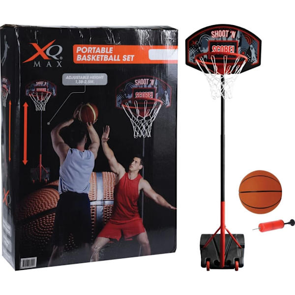 XQ Max Basketkorg höjdjusterbar multifärg