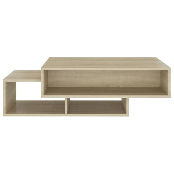 vidaXL Soffbord sonoma-ek 105x55x32 cm konstruerat trä Brun