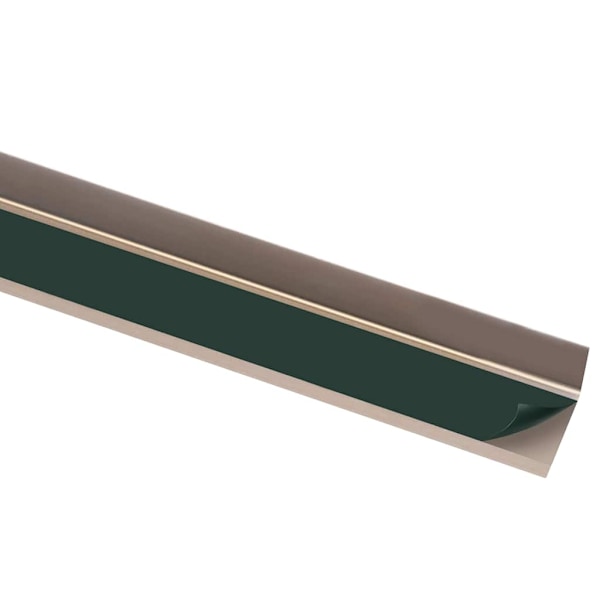 vidaXL L-formade halkskydd för trapp 5 st aluminium 100 cm brun Brun