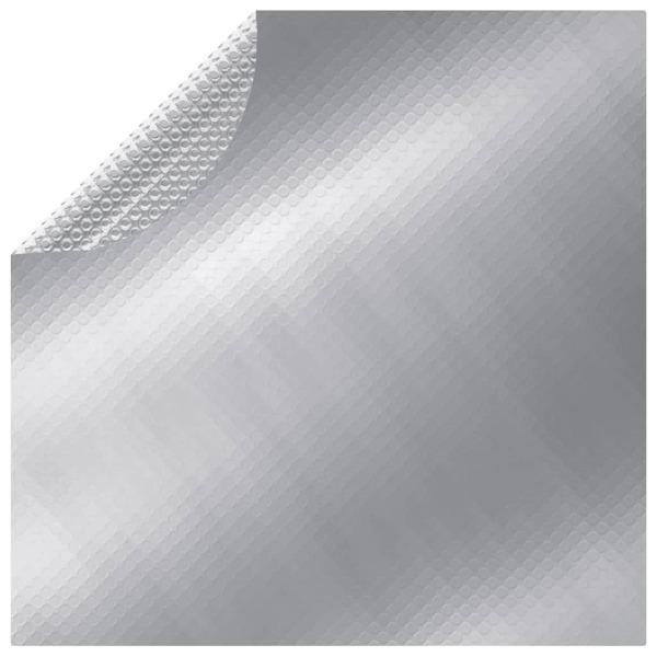 vidaXL Poolskydd silver 210 cm PE Silver