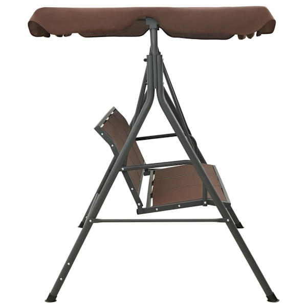 vidaXL Kaffefärgad trädgård hammock Brun