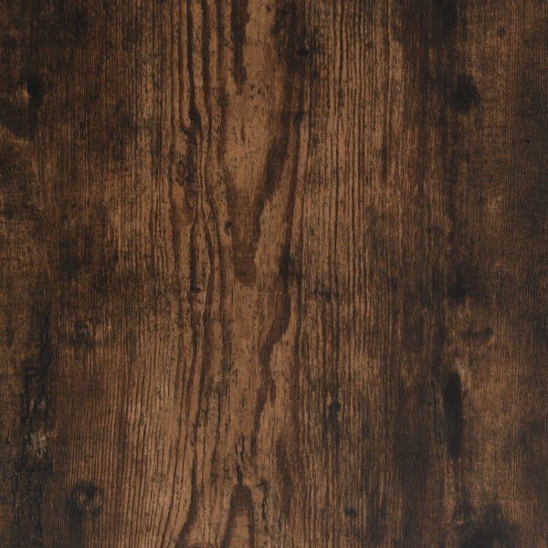 vidaXL Byrå rökfärgad ek 60x35x70 cm konstruerat trä Brun
