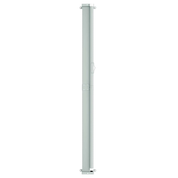 vidaXL Infällbar sidomarkis 180x600 cm grå grå