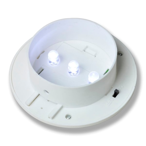 vidaXL Ytterbelysning LED Vit 6-pack Solcell Vit