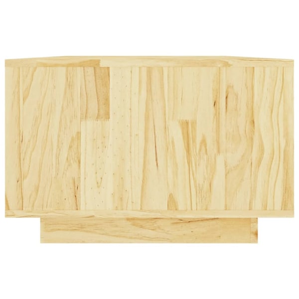 vidaXL Soffbord 110x50x33,5 cm massiv furu Brun