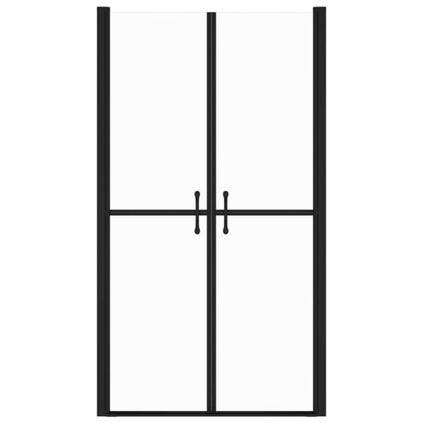 vidaXL Duschdörr klar ESG (78-81)x190 cm Silver