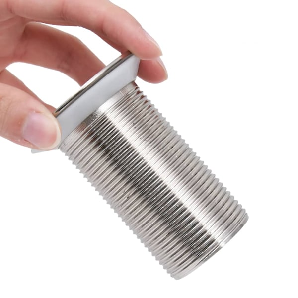vidaXL Pop-up bottenventil utan överflödesfunktion krom 6,4x6,4x9,1 cm Silver