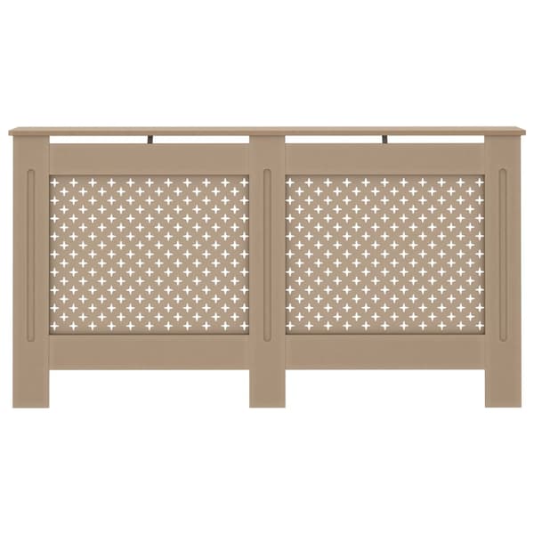 vidaXL Elementskydd 152x19x81,5 cm MDF Brun