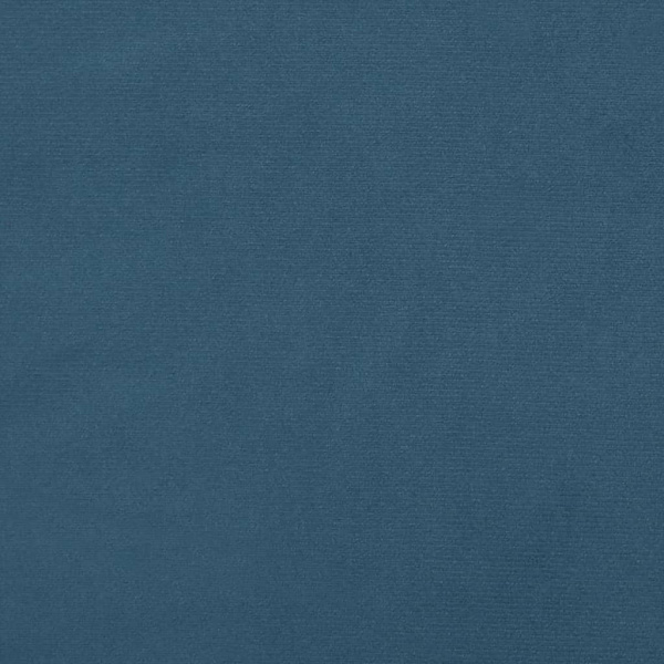 vidaXL Sänggavel med kanter mörkblå 93x23x78/88 cm sammet Blå