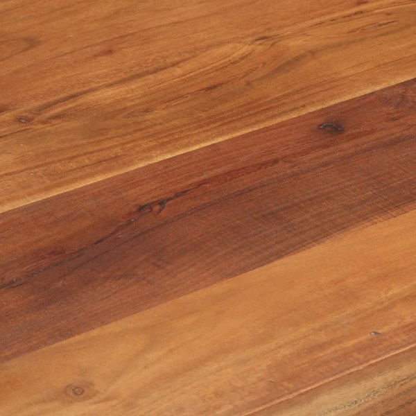 vidaXL Barbord massivt trä med honungsfinish 110x55x106 cm Brun