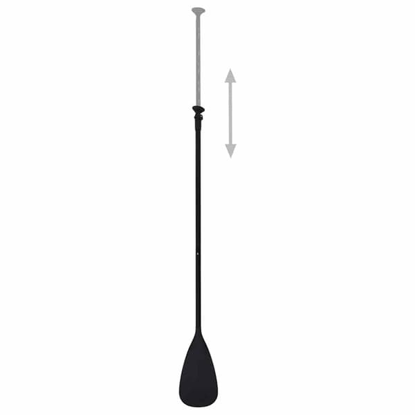 vidaXL Upplåsbar SUP-bräda set röd 330x76x10 cm Röd