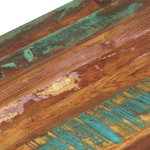 vidaXL Sidobord 40x30x51 cm massivt återvunnet trä Flerfärgsdesign
