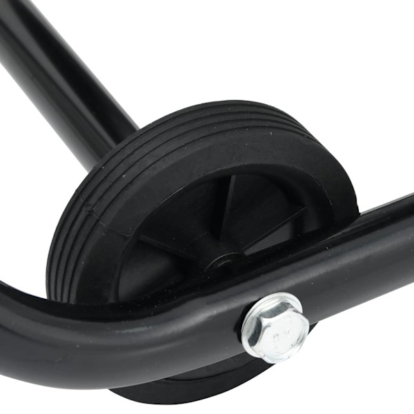 vidaXL Industrifläkt 60 cm 172,5 W svart Svart