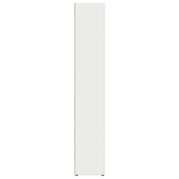 vidaXL CD-hyllor 2 st vit 21x16x93,5 cm konstruerat trä Vit
