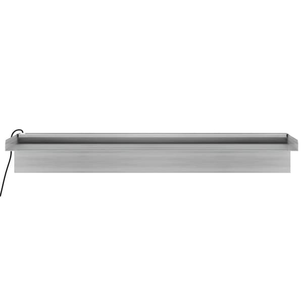 vidaXL Vattenfall med RGB LED rostfritt stål 60 cm Silver