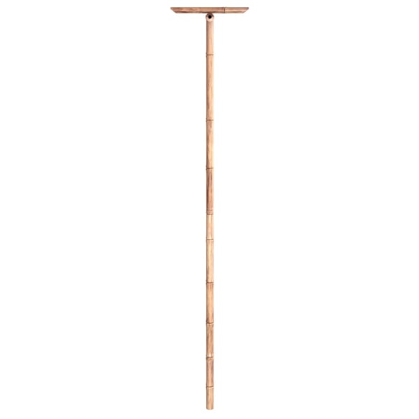 vidaXL Pergola bambu 385x40x205 cm Brun