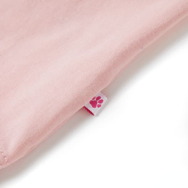 vidaXL Ärmlös barnlinne ljusrosa 128 Rosa