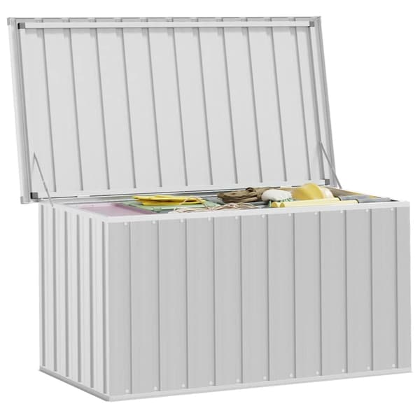 vidaXL Dynbox grå 129x67x65 cm grå