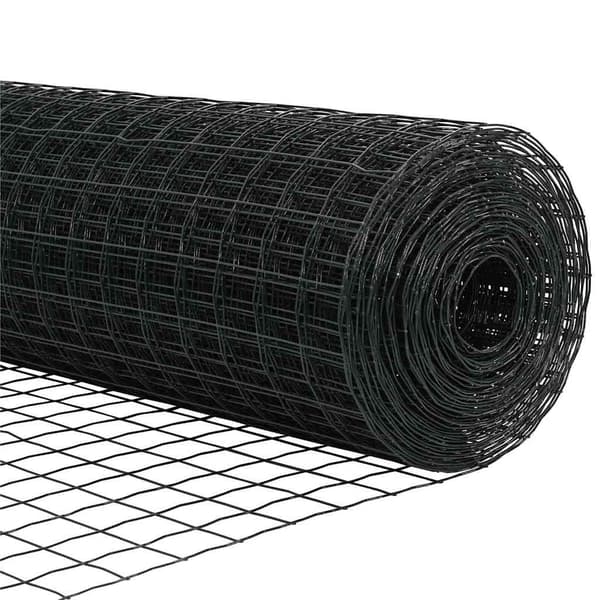 vidaXL Markfixerat Svetsat Stängsel 25 x 0,4 m (B x H) Grå