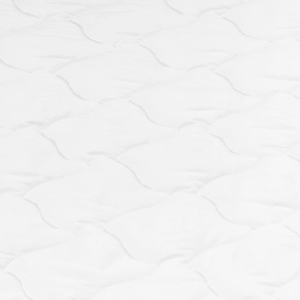 vidaXL Bäddmadrass 160x200 cm kallskum äggprofil 6 cm Vit