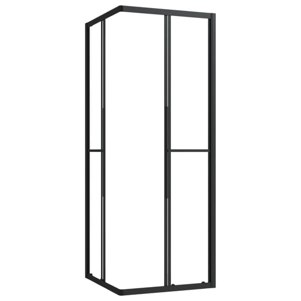 vidaXL Duschvägg ESG 80x80x180 cm Transparent