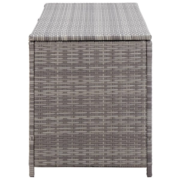 vidaXL Dynbox grå 150x50x60 cm konstrotting grå