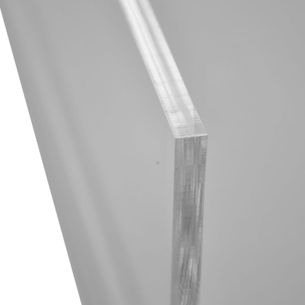 DESQ Monitorställ akryl transparent 22 x 20 x 7 cm Transparent