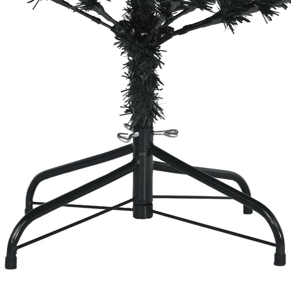 vidaXL Plastgran 300 LEDs 180 cm Grön