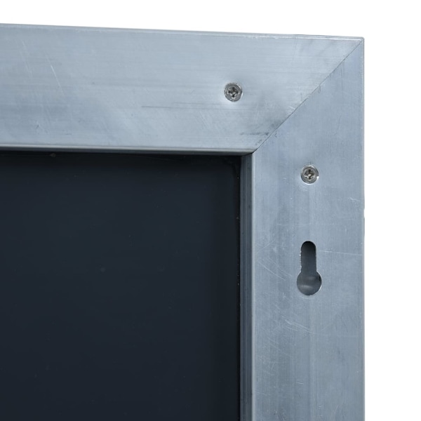 vidaXL Badrumsspegel LED 100x60 cm Silver
